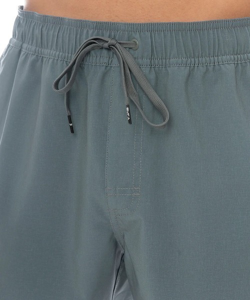 RVCA(ルーカ)の「RVCA メンズ PERRY MIX BS ボードショーツ 【2025年春夏モデル】/ルーカ水陸両用ウエストゴムサーフトランクス・ボードショーツ・バギーショーツ(水着)(水着・メンズ・ブラック×ホワイト/ブラック/ホワイト系その他/モスグリーン・LARGE/MEDIUM/SMALL/X-LARGE)」の11枚目の写真