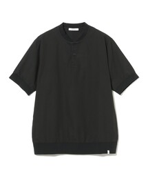 【販売店舗限定】ANTICIPO / コットンポプリン ヘンリーネック Tシャツ