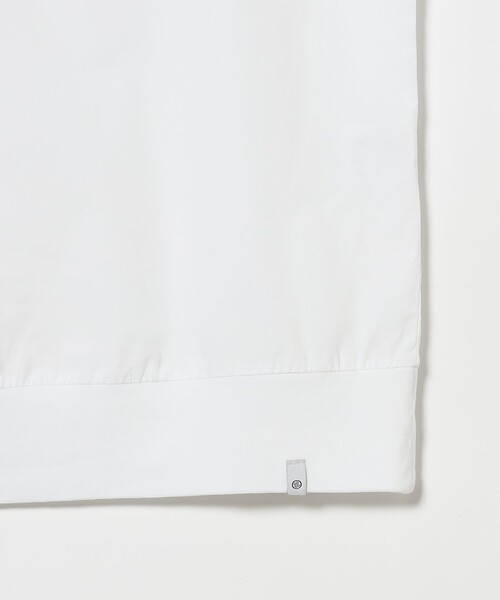 BRILLA per il gusto(ブリッラペルイルグースト)の「【販売店舗限定】ANTICIPO / コットンポプリン ヘンリーネック Tシャツ(Tシャツ/カットソー・メンズ・ホワイト/ブラック・42/44/46/48)」の5枚目の写真