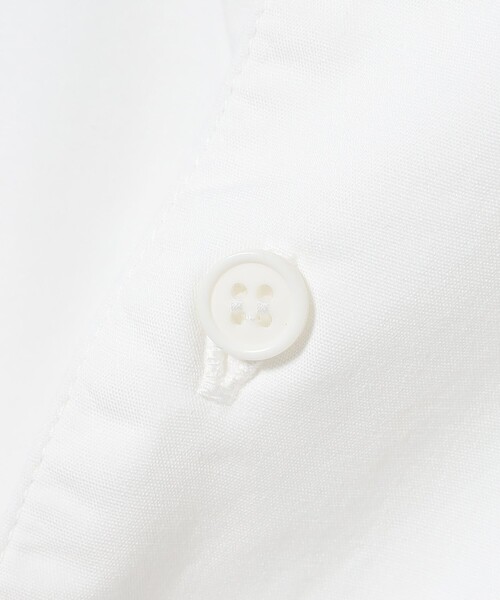 BRILLA per il gusto(ブリッラペルイルグースト)の「【販売店舗限定】ANTICIPO / コットンポプリン ヘンリーネック Tシャツ(Tシャツ/カットソー・メンズ・ホワイト/ブラック・42/44/46/48)」の7枚目の写真