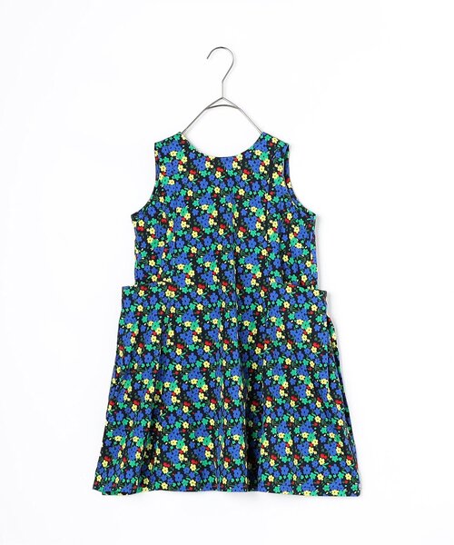 p.premier（ピードットプルミエ）の「イロチ買いしたい夏すぎる総柄パラソルフレアワンピース（ワンピース・キッズ・ネイビー/イエロー/ダークブラウン/グリーン/レッド/ブラック/ブルー/クリーム・80/90/100/110/120/130/140）」の12枚目の写真