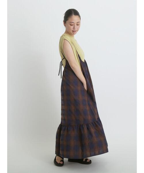 sm2rhythm（サマンサモスモスリズム）の「ショルダータックプルオーバー（Tシャツ/カットソー・レディース・イエロー/オフホワイト/ブラック・F）」の21枚目の写真