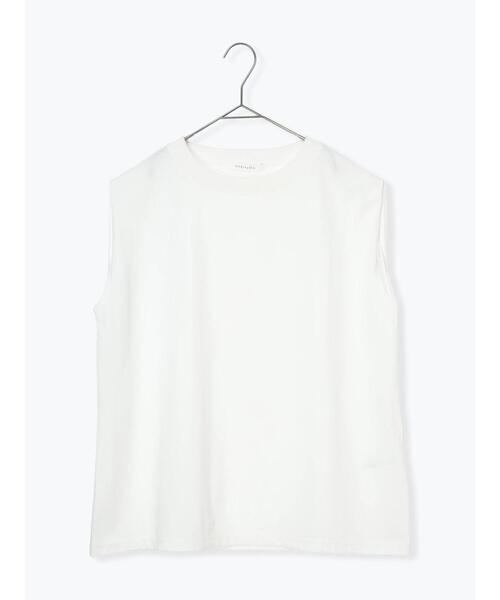 sm2rhythm（サマンサモスモスリズム）の「ショルダータックプルオーバー（Tシャツ/カットソー・レディース・イエロー/オフホワイト/ブラック・F）」の6枚目の写真