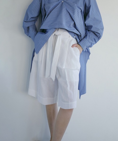 セール】LINEN SHORT PANTS（その他パンツ）｜MANOF（マノフ）の