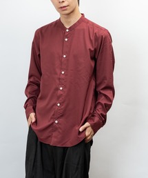 garsonwave（ギャルソンウェーブ）の「日本製 接触冷感 リサイクル ポリエステル バンド カラー シャツ(GW)（シャツ/ブラウス）」