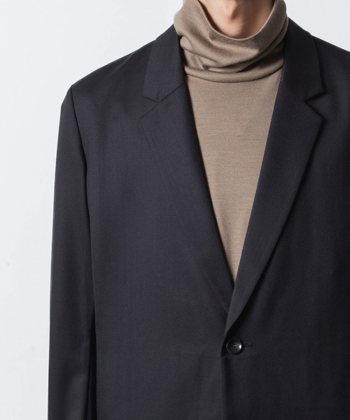 ATTACHMENT(アタッチメント)の「T/W/SI ストレッチギャバジン 2B JKT / T/W/SI STRETCH GABARDINE 2B JKT(テーラードジャケット・メンズ・グレー系/ブラック/ブラック系/ダークネイビー・3/2/1)」の12枚目の写真