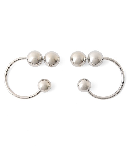 ROSE BUD(ローズバッド)の「DESIGN HOOP PIERCE(その他小物・レディース・シルバー・ONE SIZE)」の10枚目の写真