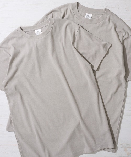 Healthknit(ヘルスニット)の「【Healthknit / ヘルスニット】MILITARY 2PACK TEE / ミリタリー2パックTシャツ(Tシャツ/カットソー・メンズ・ネイビー/オリーブ/ホワイト/イエロー/ブラック/グレー・SMALL/X-LARGE/LARGE/MEDIUM)」の3枚目の写真
