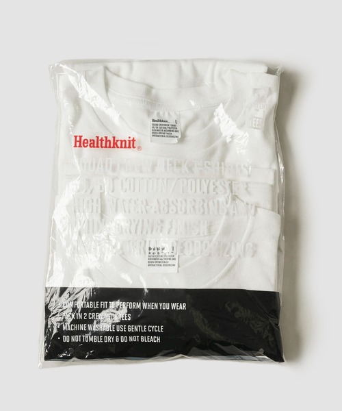 Healthknit(ヘルスニット)の「【Healthknit / ヘルスニット】MILITARY 2PACK TEE / ミリタリー2パックTシャツ(Tシャツ/カットソー・メンズ・ネイビー/オリーブ/ホワイト/イエロー/ブラック/グレー・SMALL/X-LARGE/LARGE/MEDIUM)」の7枚目の写真