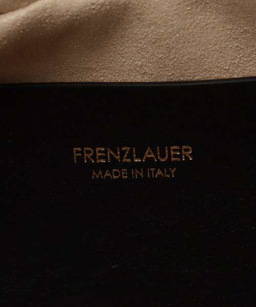 FRAMeWORK（フレームワーク）の「FRENZLAUER/フランツロアー BOWLING BAG SMOOTH（ハンドバッグ・レディース・ブラック/ブラウン・FREE）」の6枚目の写真