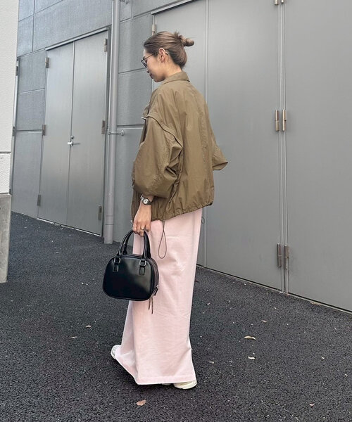 CIAOPANIC TYPY（チャオパニックティピー）の「【PON企画】クルーネックロングカットワンピース（ワンピース・レディース・ライトグレー/ピンク/チャコールグレー・SMALL/MEDIUM/LARGE）」の7枚目の写真