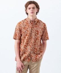 MACKINTOSH PHILOSOPHY | 半袖ボタンダウンシャツ ミラクルウェーブ(シャツ/ブラウス)