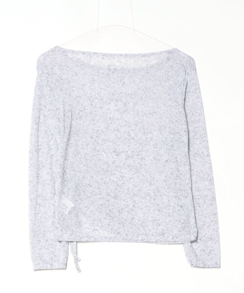 Per sist ence（パーシエンス）の「サイドシャーリングトップス（Tシャツ/カットソー・レディース・ブラック/パープル/グレー・ONE SIZE）」の4枚目の写真