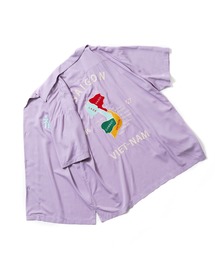 HOUSTON(�q���[�X�g��)�́yHOUSTON�zSOUVENIR SHIRT �h�J�X�[�x�j�A�V���c(�V���c/�u���E�X)