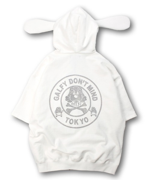 大幅値下げ中‼️【新品未使用】GALFY 水色 フード付きパーカー ラスト小型犬（S）のみ】GALFY(ガルフィー) “GALPEE パーカー