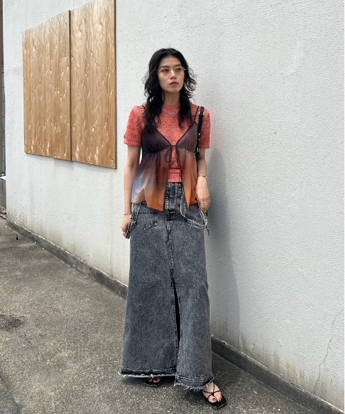 セール】CONCEPT LOGO KNIT TOP（ニット/セーター）｜Ameri