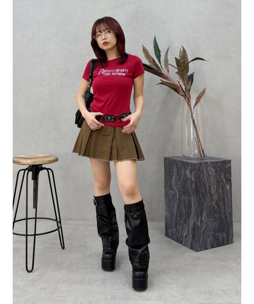 EVRIS（エヴリス）の「スリムフレームカラーレンズサングラス（サングラス・レディース・グレー/クリア・FREE）」の18枚目の写真