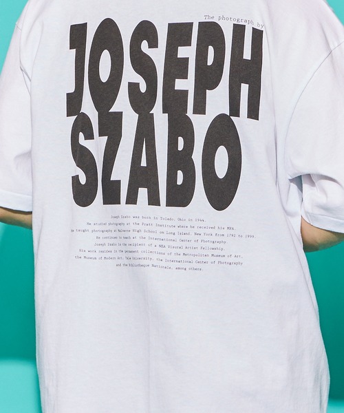 WALLA WALLA SPORT（ワラワラスポーツ）の「PRINTABLE TUBE TEE / JOSEPH SZABO “PRISCILLA” - プリンタブル チューブ ティー / ジョセフ スザボ ”プリシラ”（Tシャツ/カットソー・メンズ・ホワイト・MEDIUM/LARGE/X-LARGE/SMALL）」の6枚目の写真