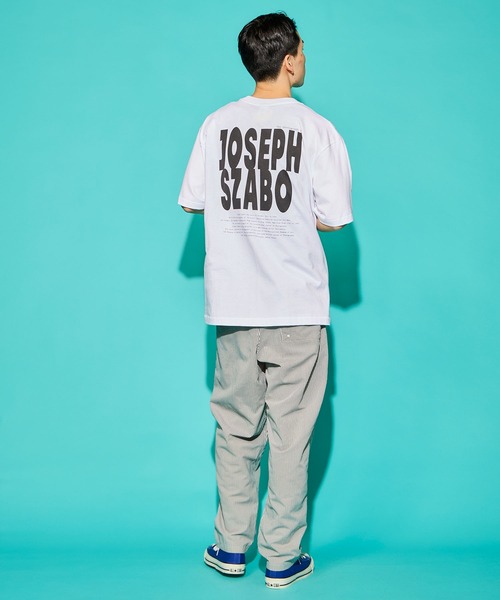 WALLA WALLA SPORT（ワラワラスポーツ）の「PRINTABLE TUBE TEE / JOSEPH SZABO “PRISCILLA” - プリンタブル チューブ ティー / ジョセフ スザボ ”プリシラ”（Tシャツ/カットソー・メンズ・ホワイト・MEDIUM/LARGE/X-LARGE/SMALL）」の5枚目の写真