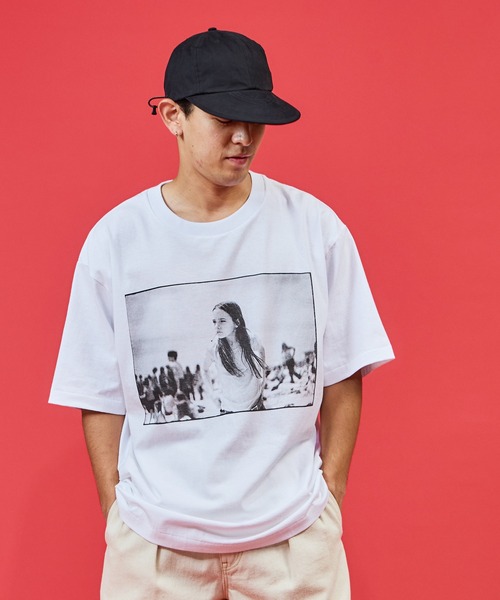 WALLA WALLA SPORT（ワラワラスポーツ）の「PRINTABLE TUBE TEE / JOSEPH SZABO “PRISCILLA” - プリンタブル チューブ ティー / ジョセフ スザボ ”プリシラ”（Tシャツ/カットソー・メンズ・ホワイト・MEDIUM/LARGE/X-LARGE/SMALL）」の8枚目の写真