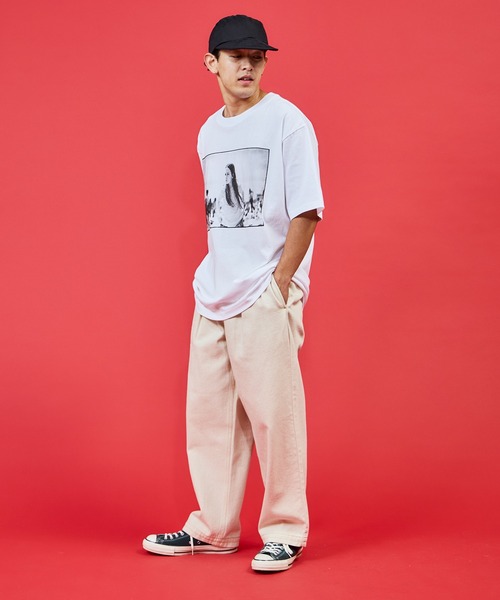 WALLA WALLA SPORT（ワラワラスポーツ）の「PRINTABLE TUBE TEE / JOSEPH SZABO “PRISCILLA” - プリンタブル チューブ ティー / ジョセフ スザボ ”プリシラ”（Tシャツ/カットソー・メンズ・ホワイト・MEDIUM/LARGE/X-LARGE/SMALL）」の9枚目の写真