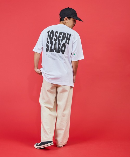 WALLA WALLA SPORT（ワラワラスポーツ）の「PRINTABLE TUBE TEE / JOSEPH SZABO “PRISCILLA” - プリンタブル チューブ ティー / ジョセフ スザボ ”プリシラ”（Tシャツ/カットソー・メンズ・ホワイト・MEDIUM/LARGE/X-LARGE/SMALL）」の10枚目の写真