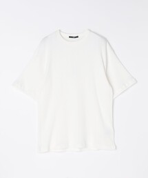 SHIPS: ベーシック ワッフル ショートスリーブ Tシャツ