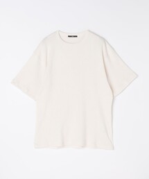 SHIPS: ベーシック ワッフル ショートスリーブ Tシャツ