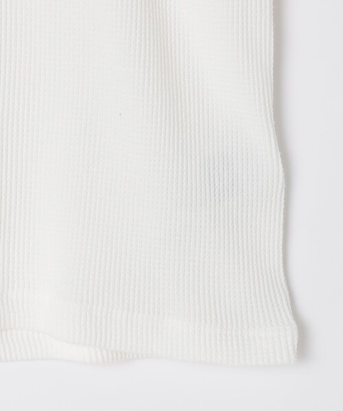 SHIPS（シップス）の「SHIPS: ベーシック ワッフル ショートスリーブ Tシャツ（Tシャツ/カットソー・メンズ・ホワイト/ライトホワイト/ダークグレー/グレー・SMALL/MEDIUM/LARGE/X-LARGE）」の10枚目の写真