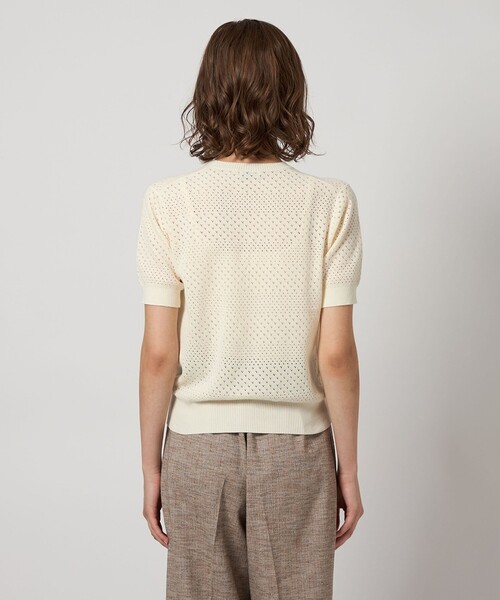 セール】＜Steven Alan＞アイレット ハーフスリーブ プル