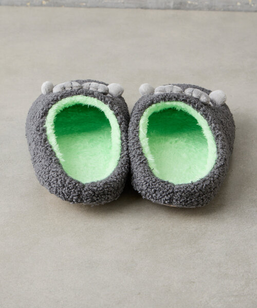 BIRTHDAY BAR（バースデイバー）の「With Animals　ルームシューズ（ラグ/マット・レディース・ネイビー/イエロー・0）」の5枚目の写真