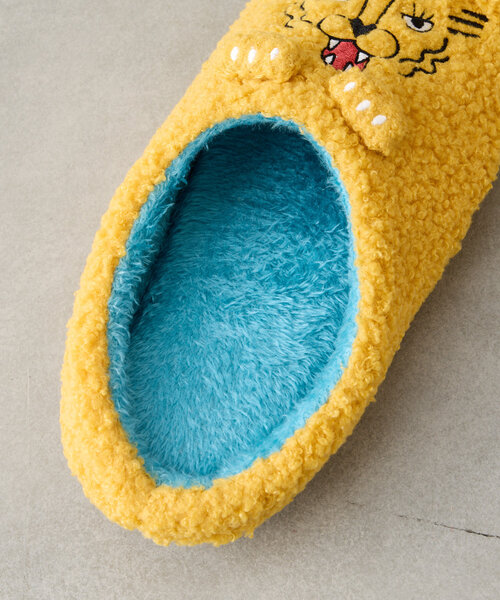 BIRTHDAY BAR（バースデイバー）の「With Animals　ルームシューズ（ラグ/マット・レディース・ネイビー/イエロー・0）」の13枚目の写真