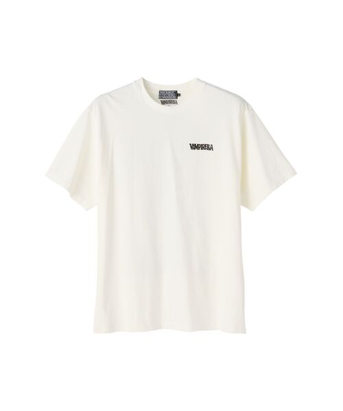 HYSTERIC GLAMOUR(ヒステリックグラマー)の「VAMPIRELLA/BLOOD OF HYSTERIC Tシャツ(Tシャツ/カットソー・メンズ・ホワイト/グリーン/ブラック・SMALL/MEDIUM/LARGE/X-LARGE)」の1枚目の写真