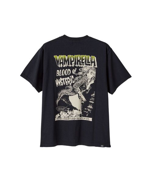 HYSTERIC GLAMOUR(ヒステリックグラマー)の「VAMPIRELLA/BLOOD OF HYSTERIC Tシャツ(Tシャツ/カットソー・メンズ・ホワイト/グリーン/ブラック・SMALL/MEDIUM/LARGE/X-LARGE)」の4枚目の写真