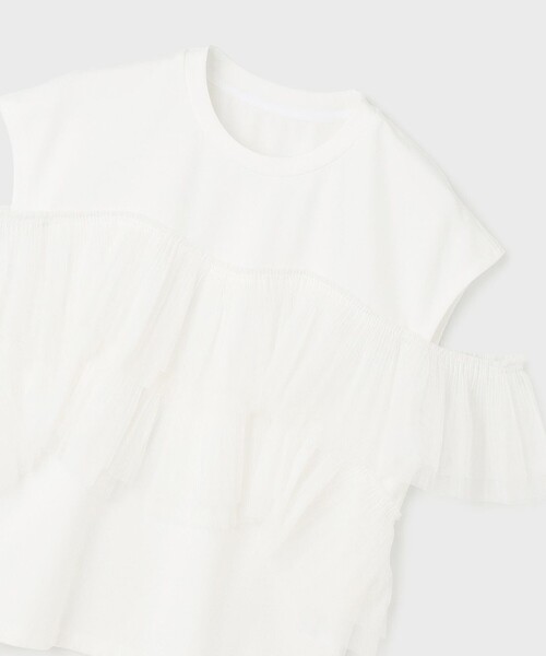 プリーツチュールカットトップ プリーツチュールカットトップ / GRACE CONTINENTAL | GRACE