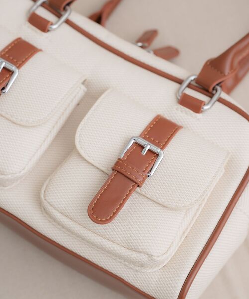 ems excite（エムズエキサイト）の「ボストンバッグ（ボストンバッグ・レディース・ブラウン/ブルー/ブラック・ONE SIZE）」の17枚目の写真