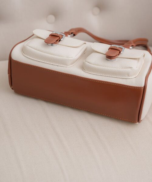 ems excite（エムズエキサイト）の「ボストンバッグ（ボストンバッグ・レディース・ブラウン/ブルー/ブラック・ONE SIZE）」の18枚目の写真