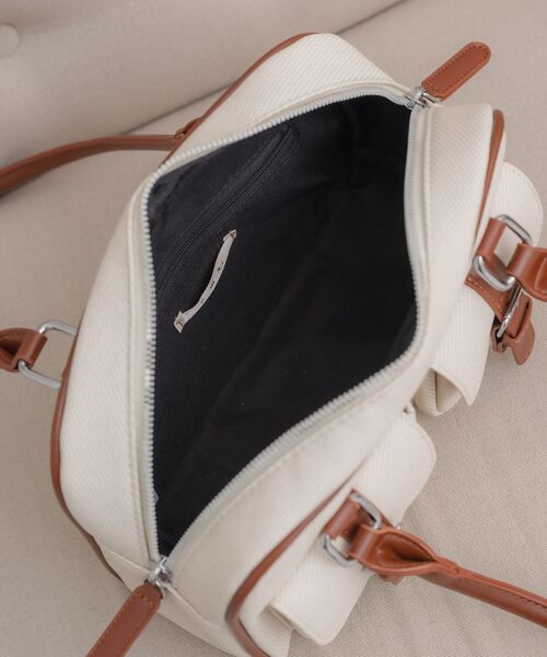 ems excite（エムズエキサイト）の「ボストンバッグ（ボストンバッグ・レディース・ブラウン/ブルー/ブラック・ONE SIZE）」の20枚目の写真