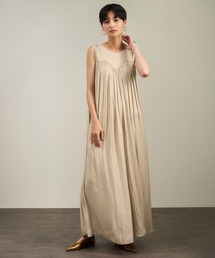 SALON adam et rope' | カッセンギャザーサロペット(つなぎ/オールインワン)