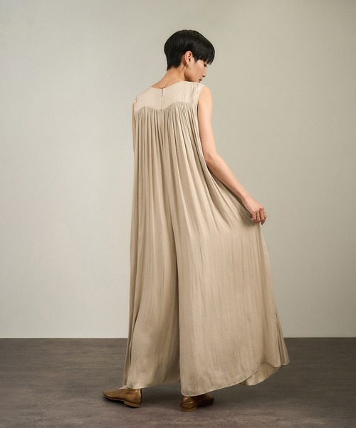 セール】カッセンギャザーサロペット（つなぎ/オールインワン