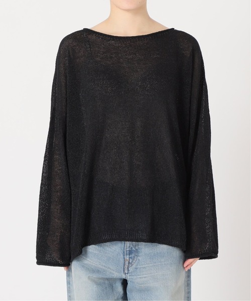 新品FRAMeWORK ウォッシャブルニュアンスワイドプルオーバー ≪新色追加≫ウォッシャブルニュアンスワイドプルオーバー2（ニット