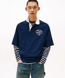 TOMMY HILFIGER｜トミー ヒルフィガーのポロシャツ（ボーダー柄）通販 