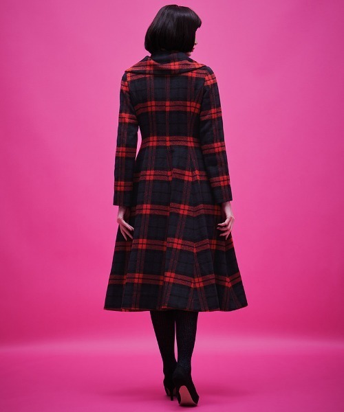JENNE(ジェンヌ)の「クラシカルウールコート(その他アウター・レディース・ネイビー/レッド・SMALL/MEDIUM/LARGE)」の14枚目の写真