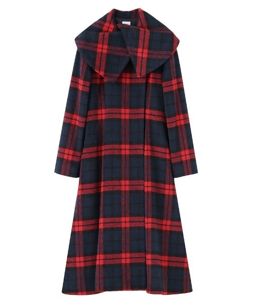 JENNE(ジェンヌ)の「クラシカルウールコート(その他アウター・レディース・ネイビー/レッド・SMALL/MEDIUM/LARGE)」の9枚目の写真