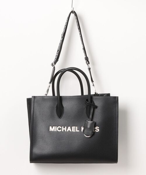 MICHAEL KORS(マイケルコース)の「MIRELLA MD EW TOTE トートバッグ(トートバッグ・レディース・ブラック・FREE)」の1枚目の写真