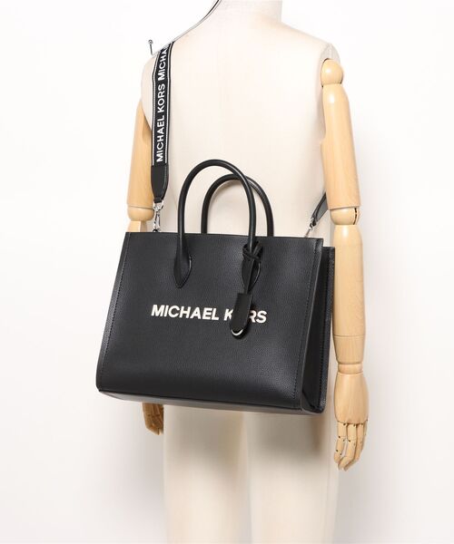 MICHAEL KORS(マイケルコース)の「MIRELLA MD EW TOTE トートバッグ(トートバッグ・レディース・ブラック・FREE)」の5枚目の写真
