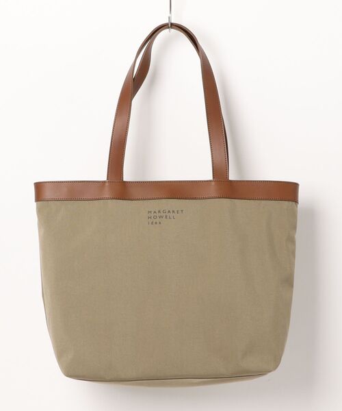 MARGARET HOWELL idea（マーガレット・ハウエルアイデア）の「MARGARET HOWELL idea(マーガレット・ハウエル アイデア)　5J・リリック　トート（トートバッグ・レディース・ベージュ/ブラック/グレー/ダークベージュ・FREE）」の3枚目の写真