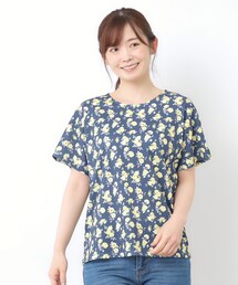 【接触冷感/コットン100％】アルバティーン柄 Tシャツ