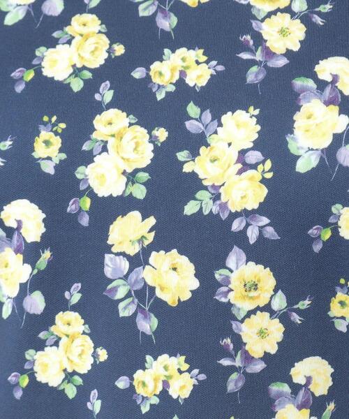 LAURA ASHLEY(ローラアシュレイ)の「【接触冷感/コットン100%】アルバティーン柄 Tシャツ(Tシャツ/カットソー・レディース・ネイビー系/ホワイト系3・38/40)」の11枚目の写真