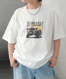 JIMNY ビッグシルエット フロントプリント 半袖Tシャツ カットソー ユニセックス